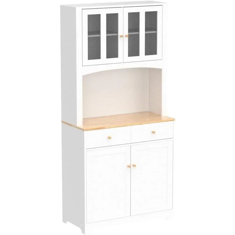 Buffet Cabinet with Hutch Pantry Storage