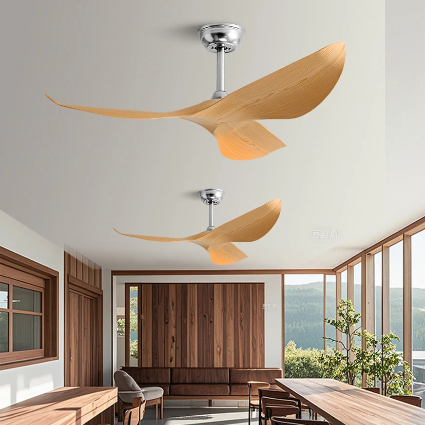 Modern Ceiling Fan Without Light Remote control