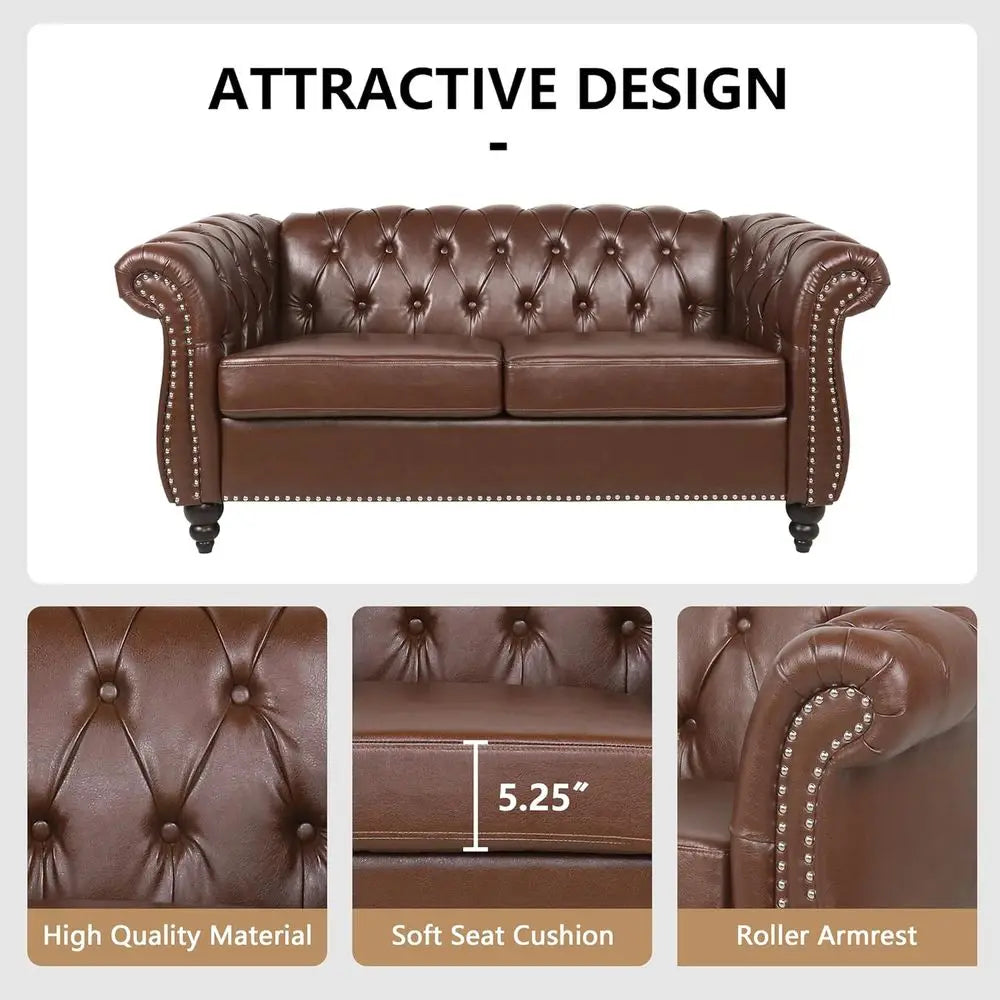 Modern 3-Piece Living Room Set