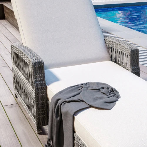 Outdoor Long Reclining Chaise