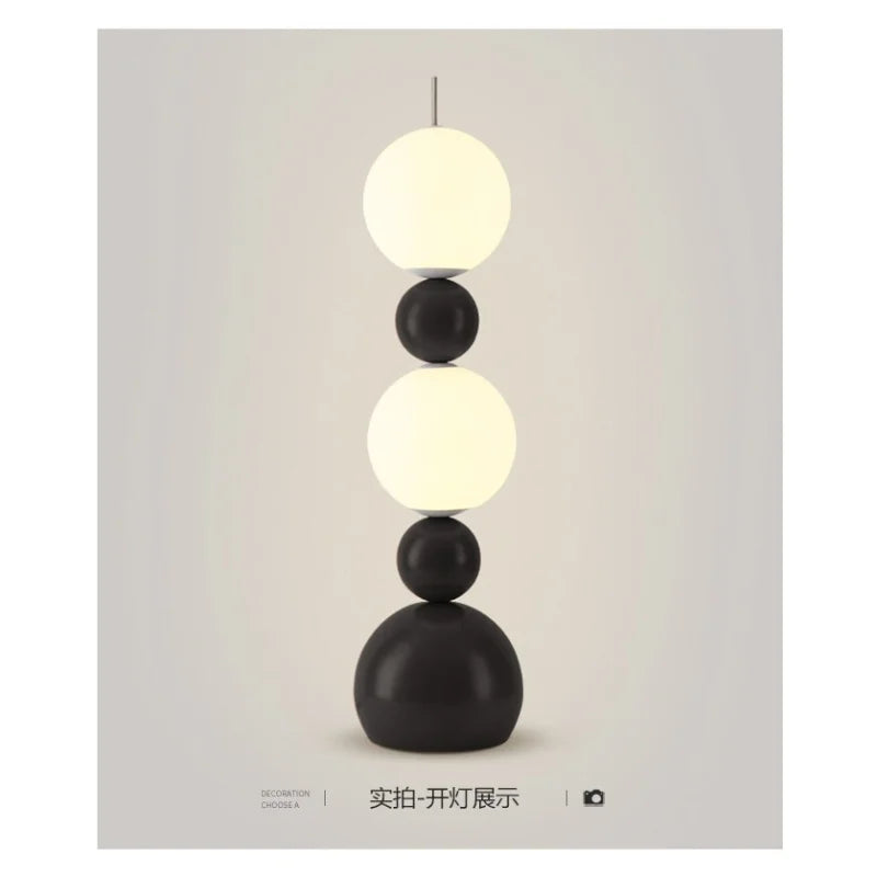 Italian Designer Gourd Standing Floor Lamp