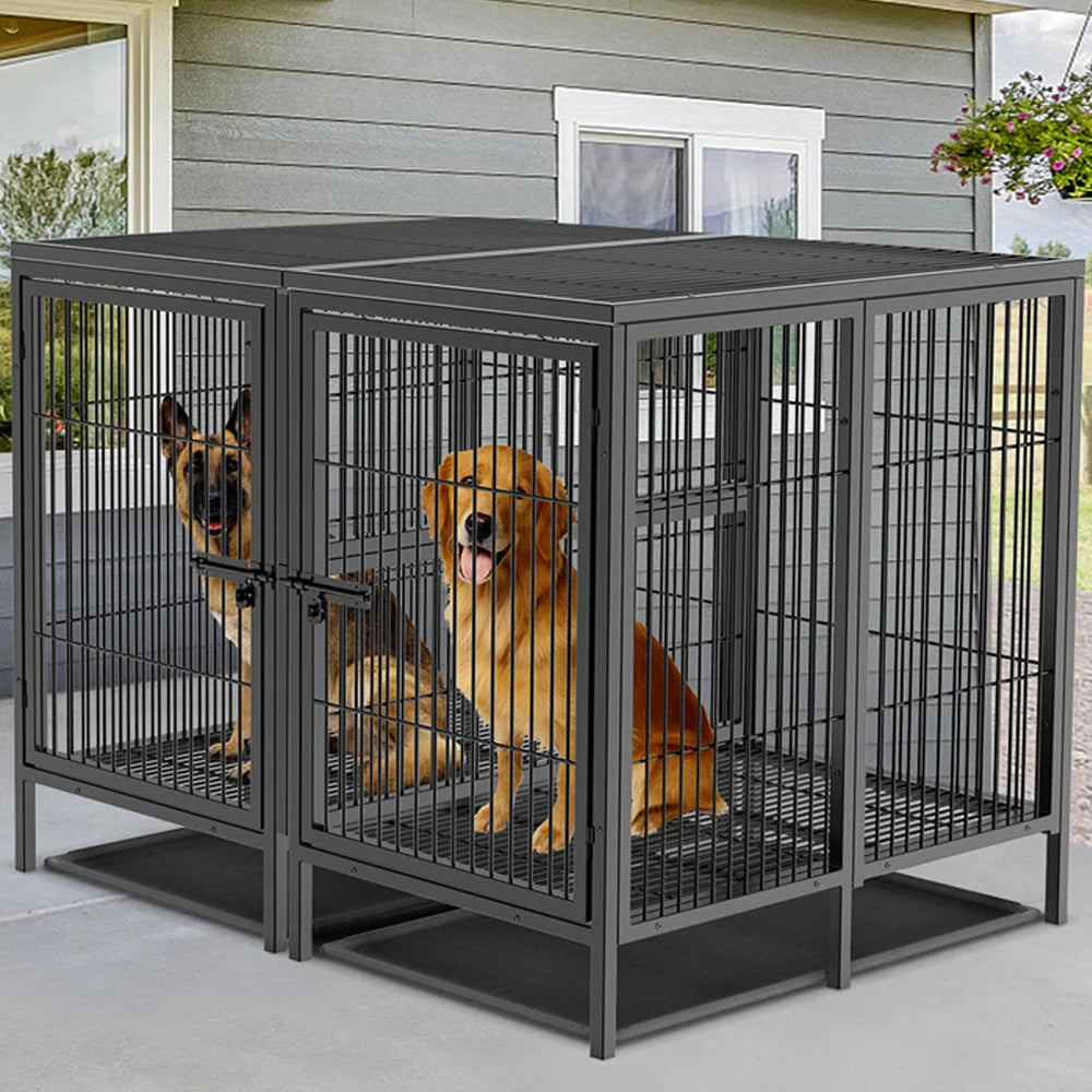 Heavy Duty Large Dog Raised Crate