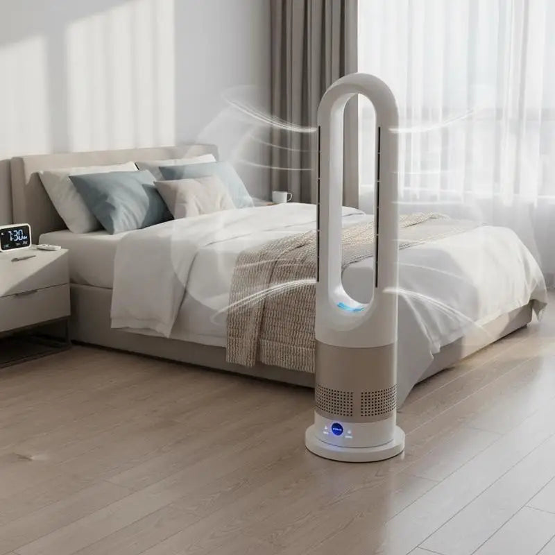 Bladeless Column Fan For Bedroom Office Home,