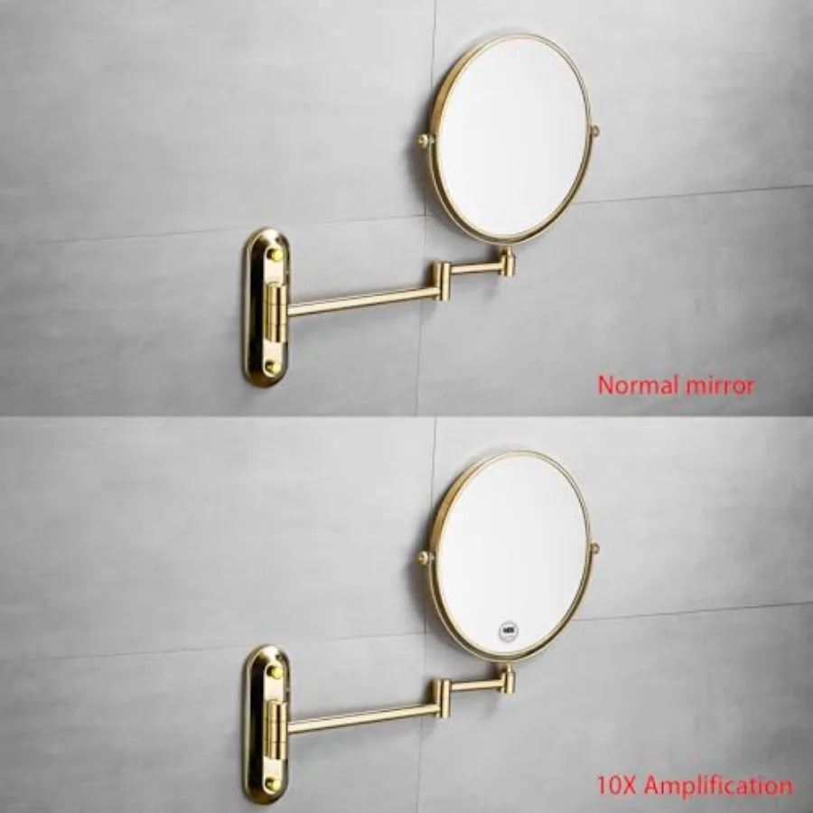 Magnifying Double Sided Bathroom Mirror