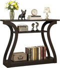 Console Table, Entryway Table with 3 Tier Storage Shelves