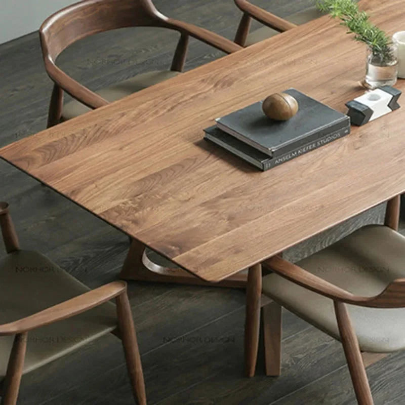 Italy Kitchen Table Wooden Luxury Design