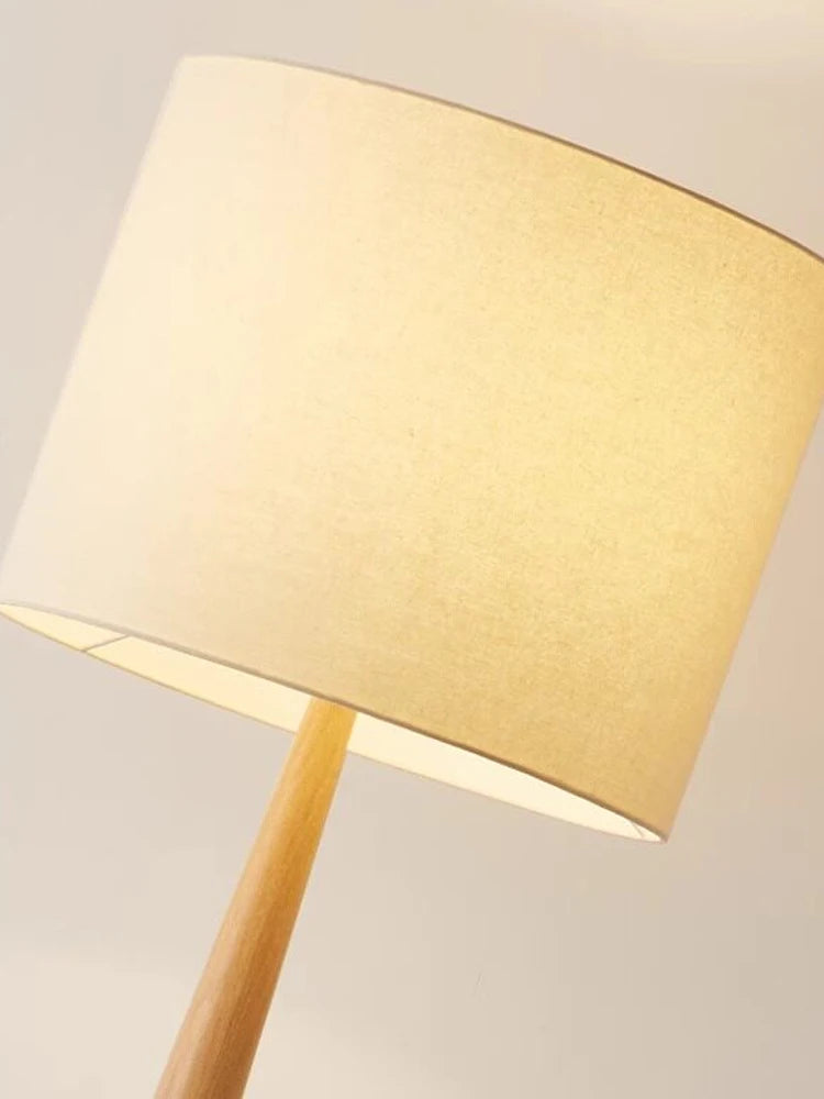 Luxury Modern Large Wood Floor Lamp