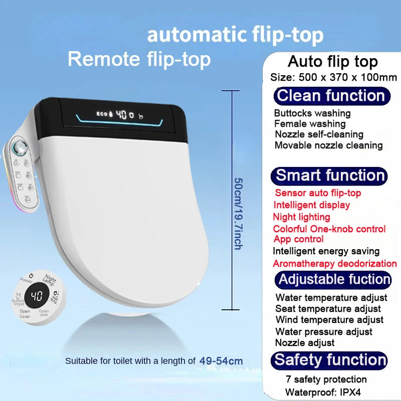 Japanese Instant Heating Smart Bidet Toilet Seat