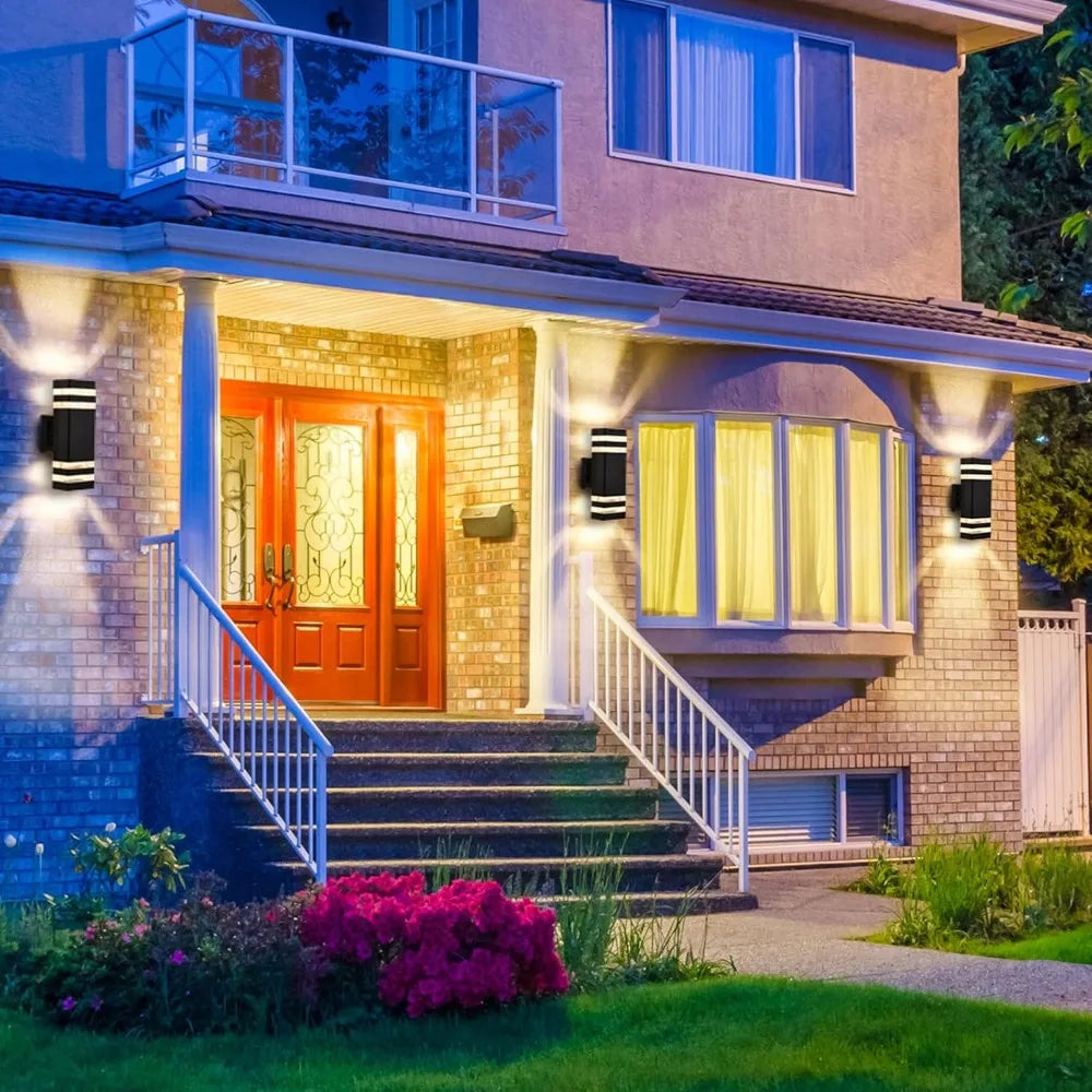 4 Pack Outdoor Wall Lights