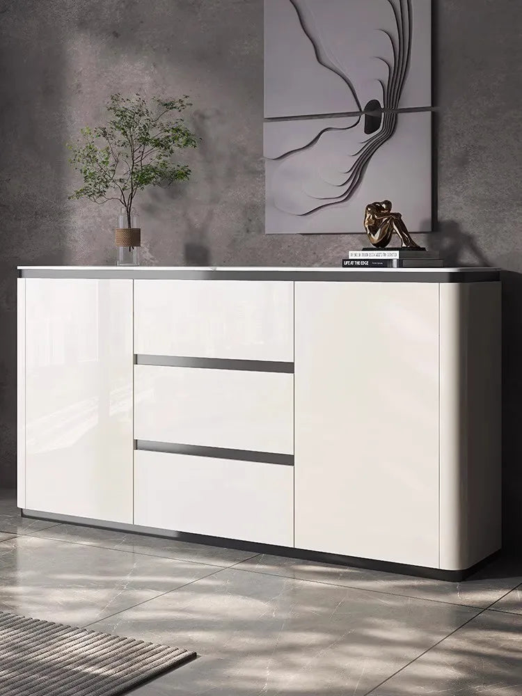 Light luxury electric remote control lifting TV cabinet