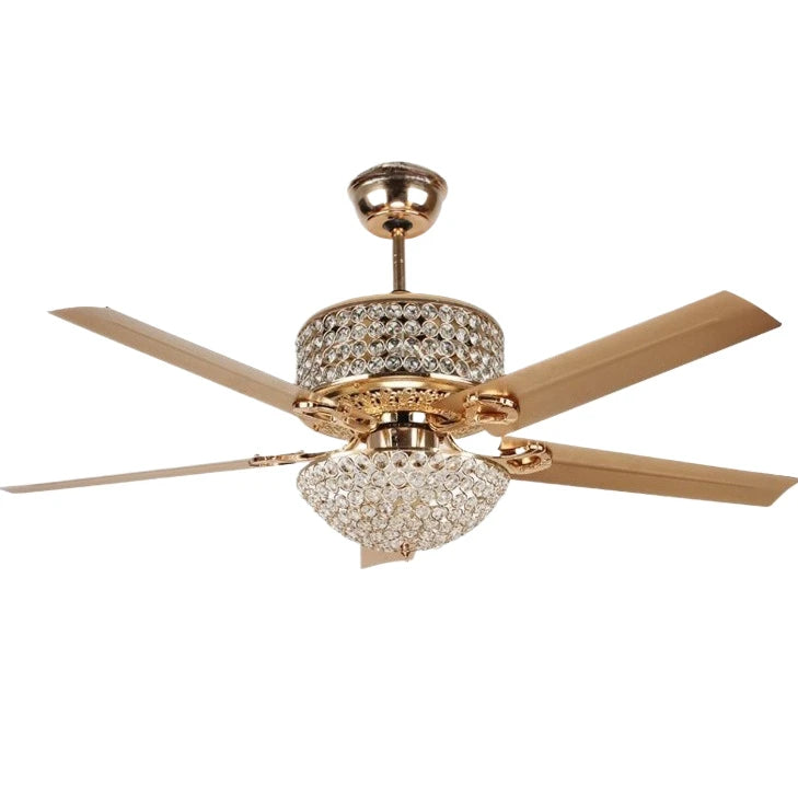 Vintage American Style Ceiling Fan with Light