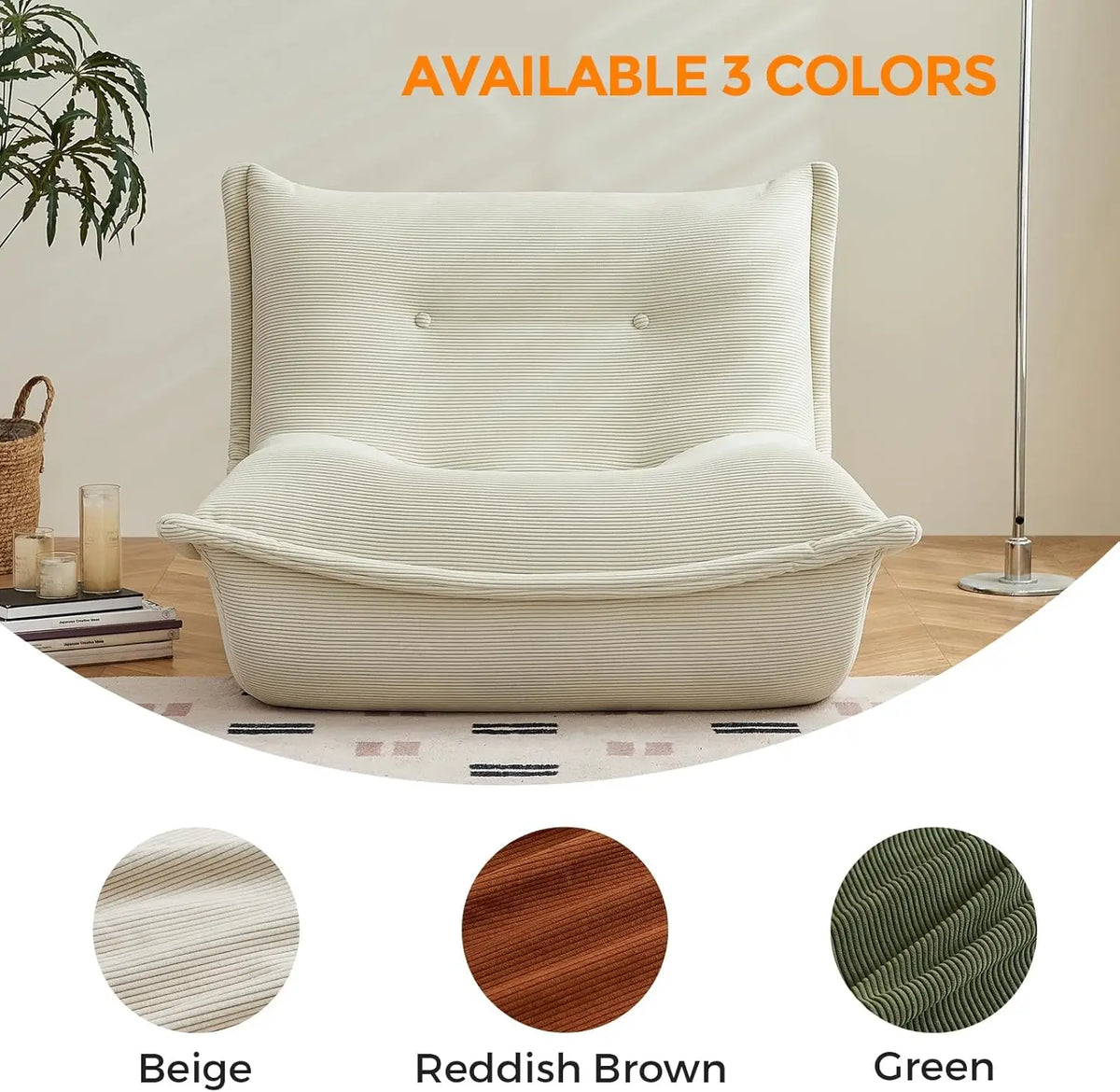 Large Lazy Sofa Chair Fireside Comfortable Seat for Adults