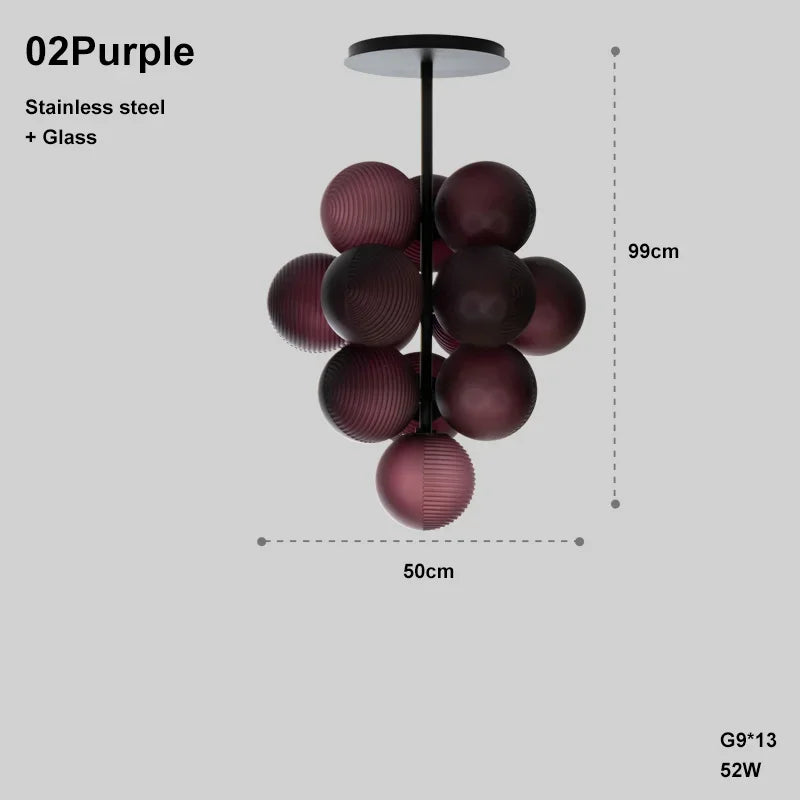 Grape LED Chandeliers