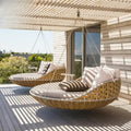 Outdoor Rattan Patio Hanging Swing