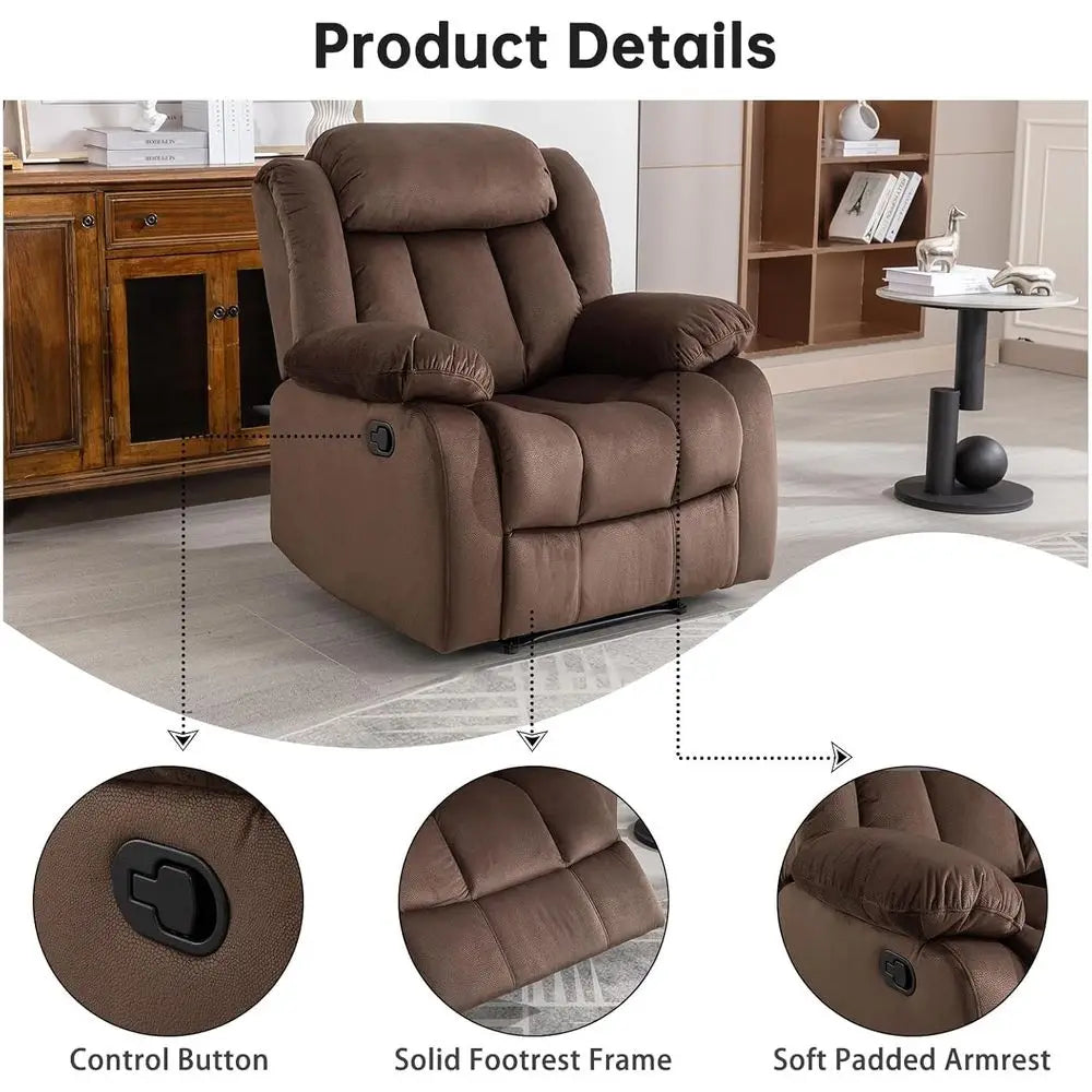 Classic 3 Seat Reclining Sofa