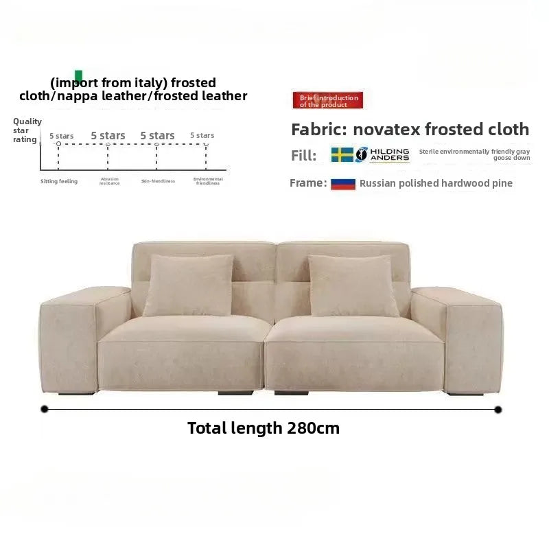 Beige Living Room Combination Sofa