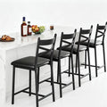 26 Inch Bar Stools Set of 4, Counter Height