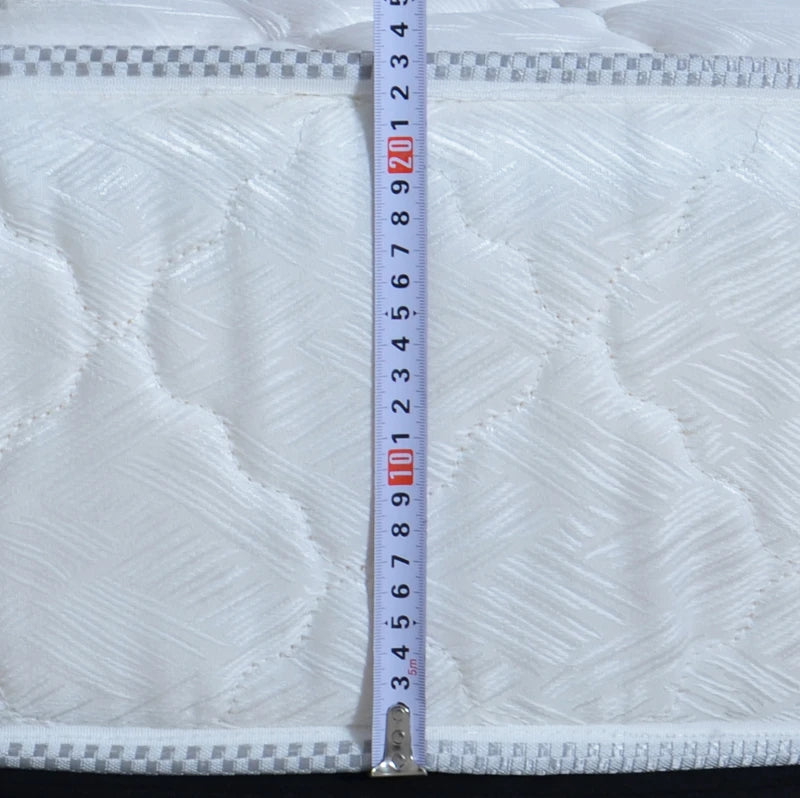 Round natural coconut palm mattress