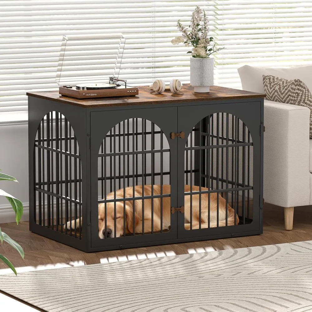 Heavy Duty Dog Crate Furniture for Large and Medium Dogs
