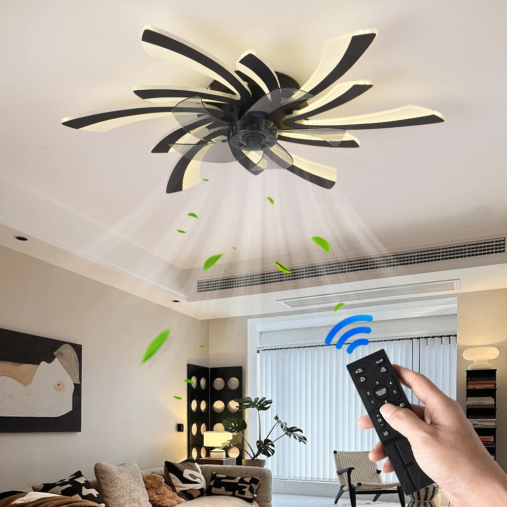 Dimmable Ceiling Fan with Light and Remote Control