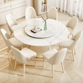 Unique Round Kitchen Dining Table Set