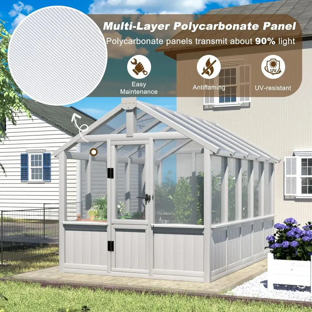 6x10 FT Greenhouse for Outdoors