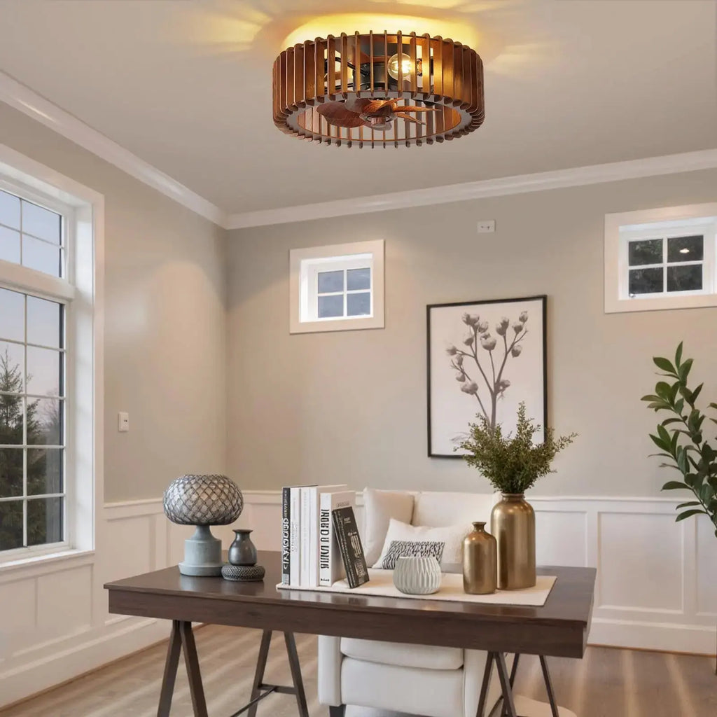 Scandinavian Ceiling Fan Pendant Light