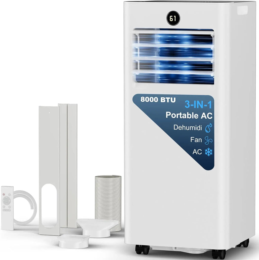 Portable AC Unit 8000 BTU Air Conditioner