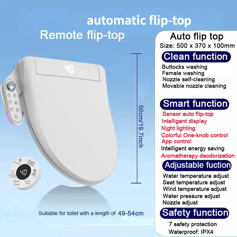 Japanese Instant Heating Smart Bidet Toilet Seat