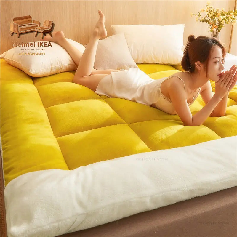 Super comfortable mattress thickened ultra-soft single double mattress