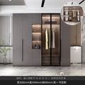 Double wardrobe glass Armoire