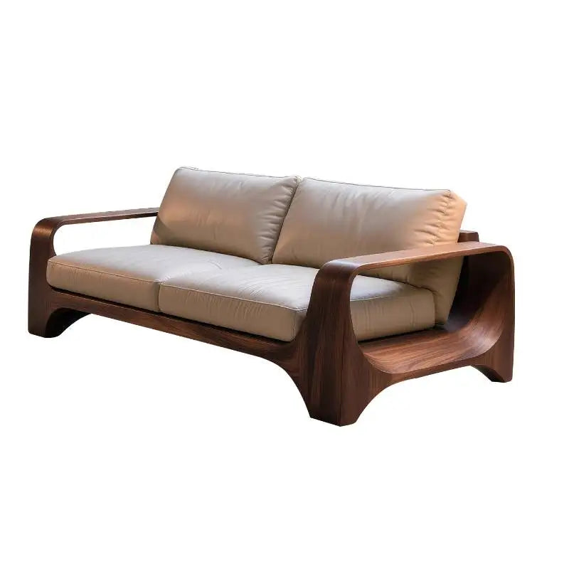 Classic Wood Living Room Sofas
