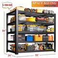Heavy-Duty Metal Storage Rack 2000 lb. Capacity/Shelf