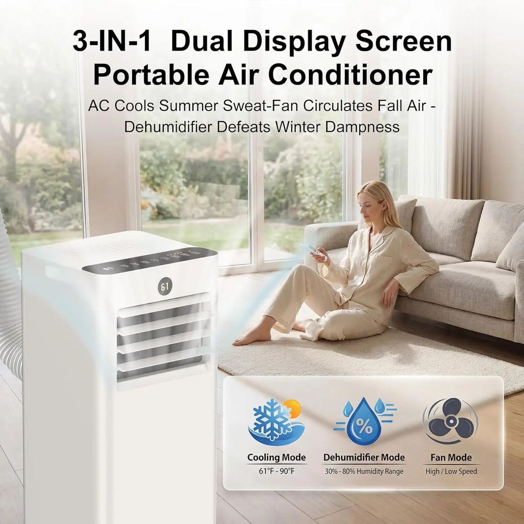 Portable AC Unit 8000 BTU Air Conditioner