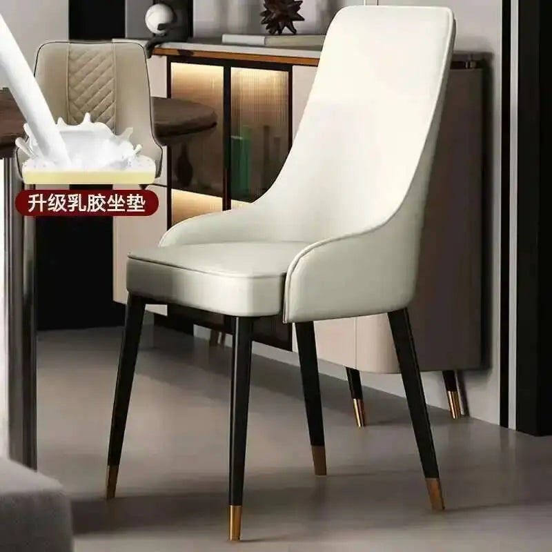Luxurious Modern Leather Dining Chairs