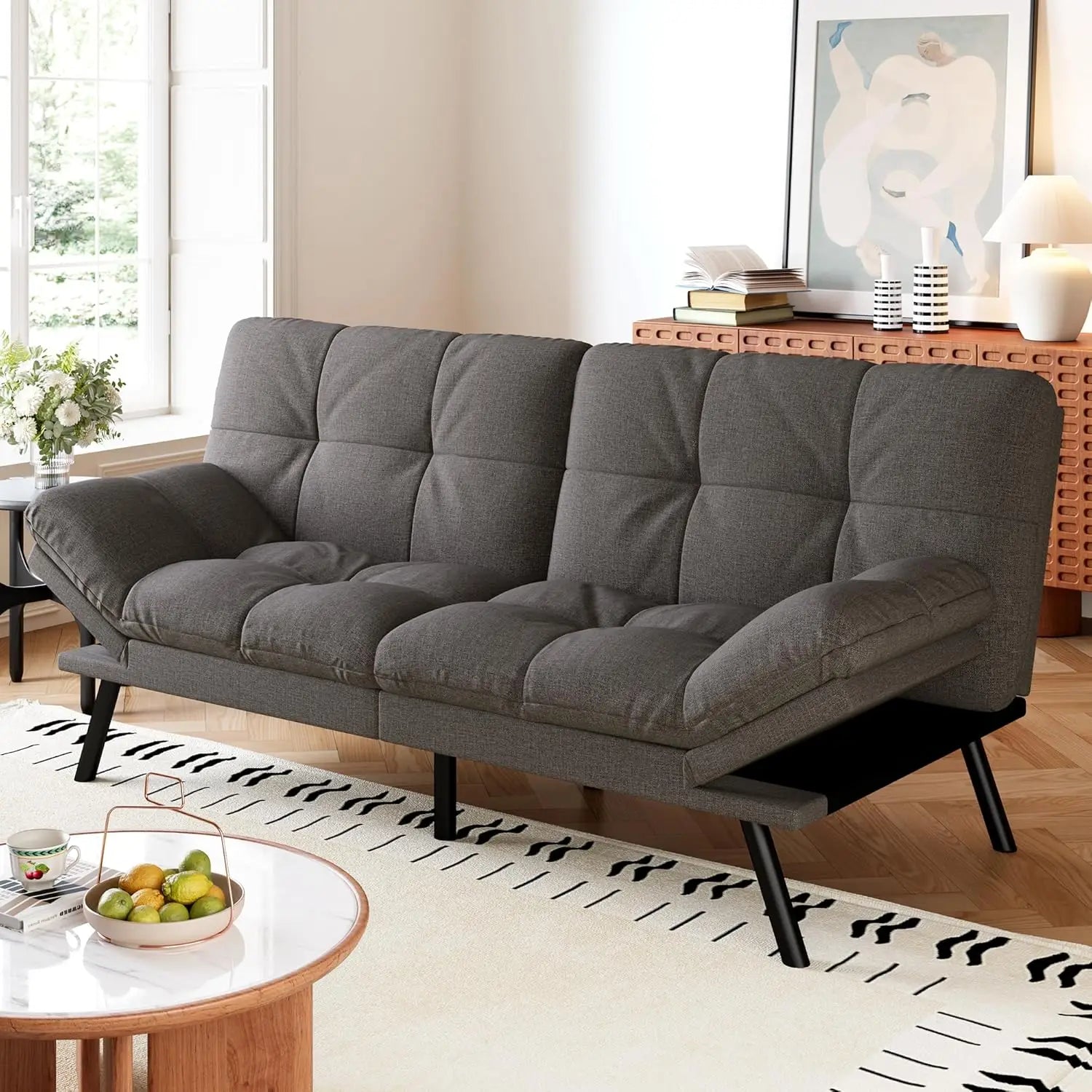 Convertible Futon Sofa Bed