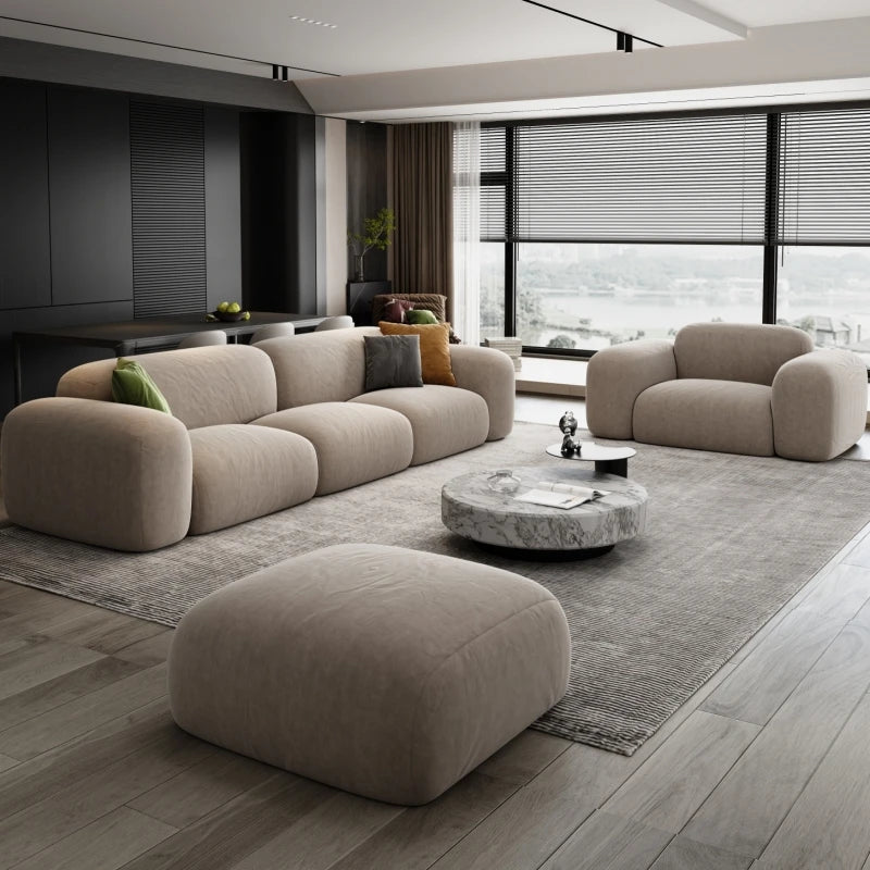 Relaxing Double Living Room Sofas Nordic Classic