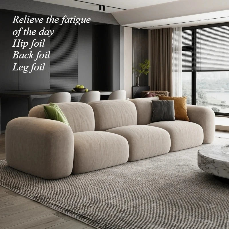 Relaxing Double Living Room Sofas Nordic Classic
