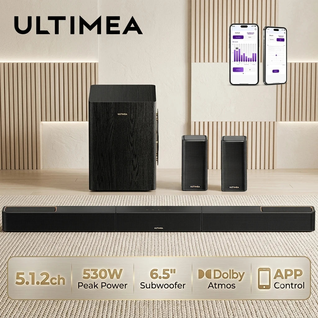 5.1.2ch Soundbar with Dolby Atmos
