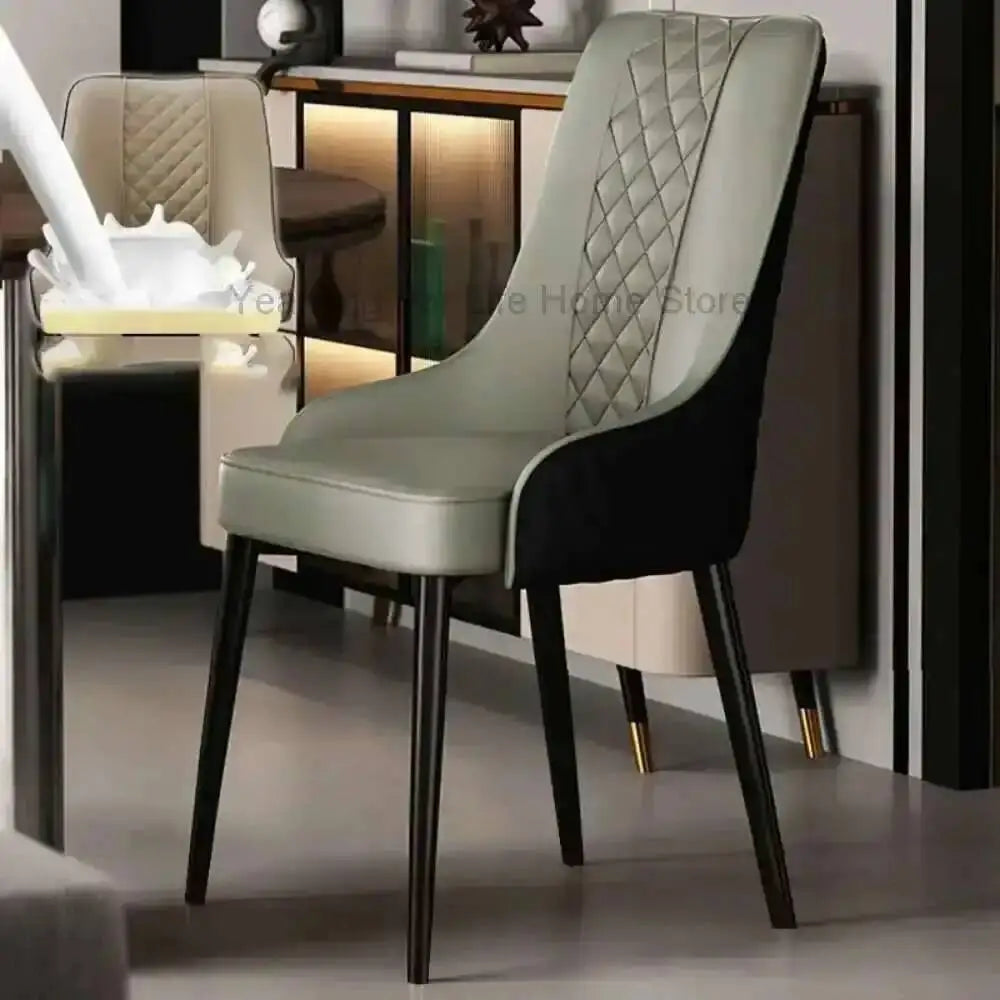 Luxurious Modern Leather Dining Chairs
