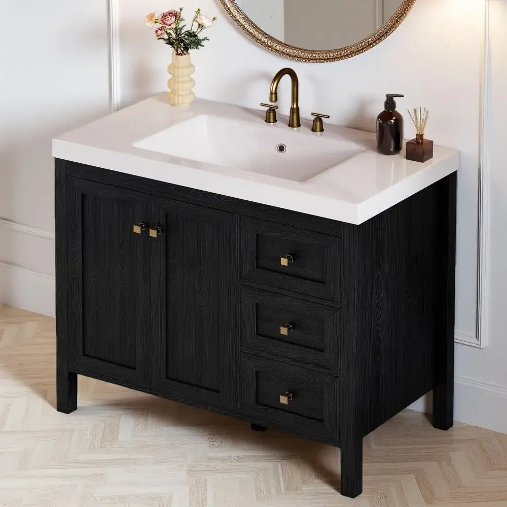 42 Inch Bathroom Vanity with Sink,