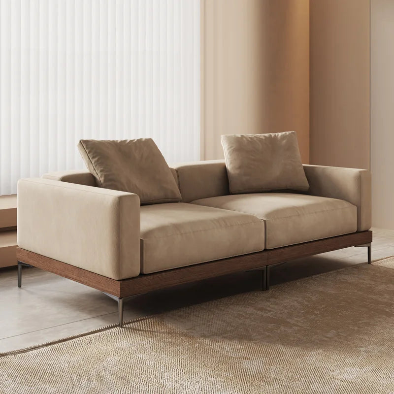 Japanese Style solid wood sofa