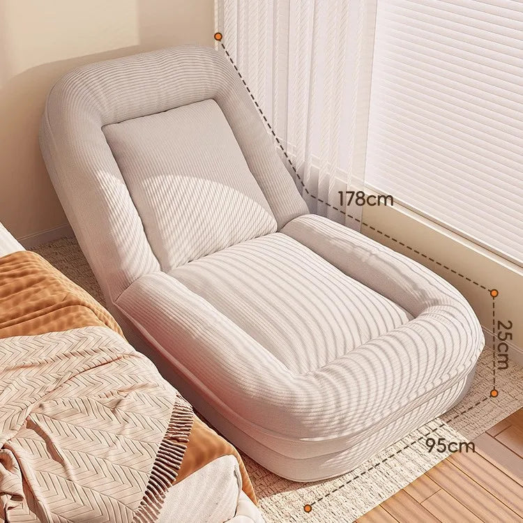 Lazy sofa reclining and sleeping tatami back recliner