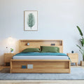 Modern Simple Twin Queen King Wood Bed Frame