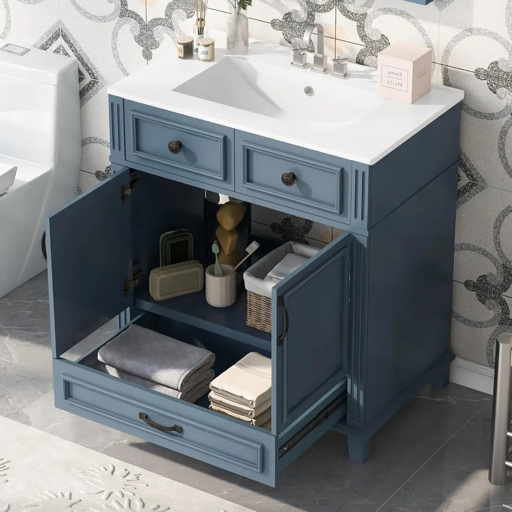 30 Inch Bathroom Vanity with Sink,