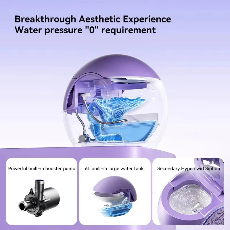 Modern Smart Toilet Heated Bidet Seat