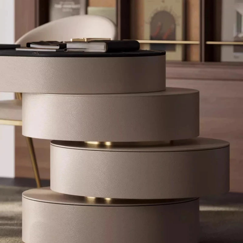 Italian Luxury Sintered Stone Modern Desk