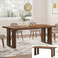 Farmhouse Dining Table for 4-6