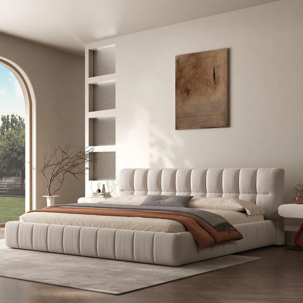 Queen Size Modern Cloud Platform Bed