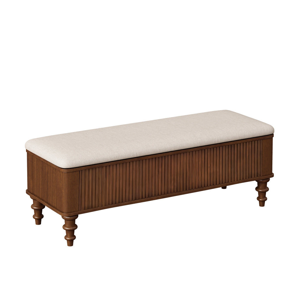 Multi-Functional Storage Ottoman Bench